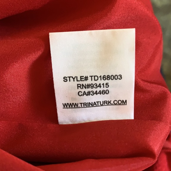 Trina Turk • Ruby Rose Ruffle Dress • Size 4 • NWT - Picture 6 of 7